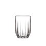 Hermia PB-520225 Juego de 3 Vasos de Vidrio Transparente 350ml